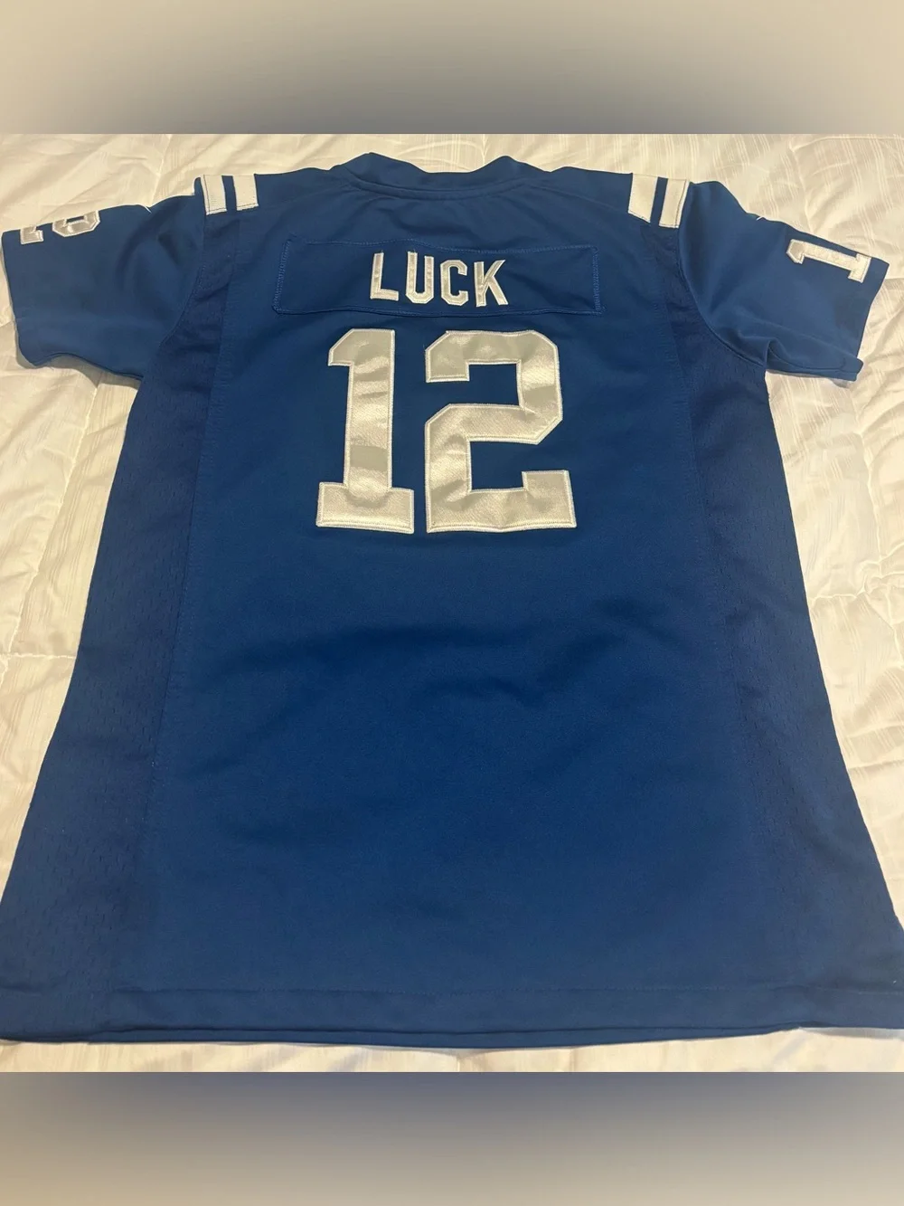 Vintage Indianapolis Colts Andrew Luck #12 Nike On Field Jersey Size Youth Large